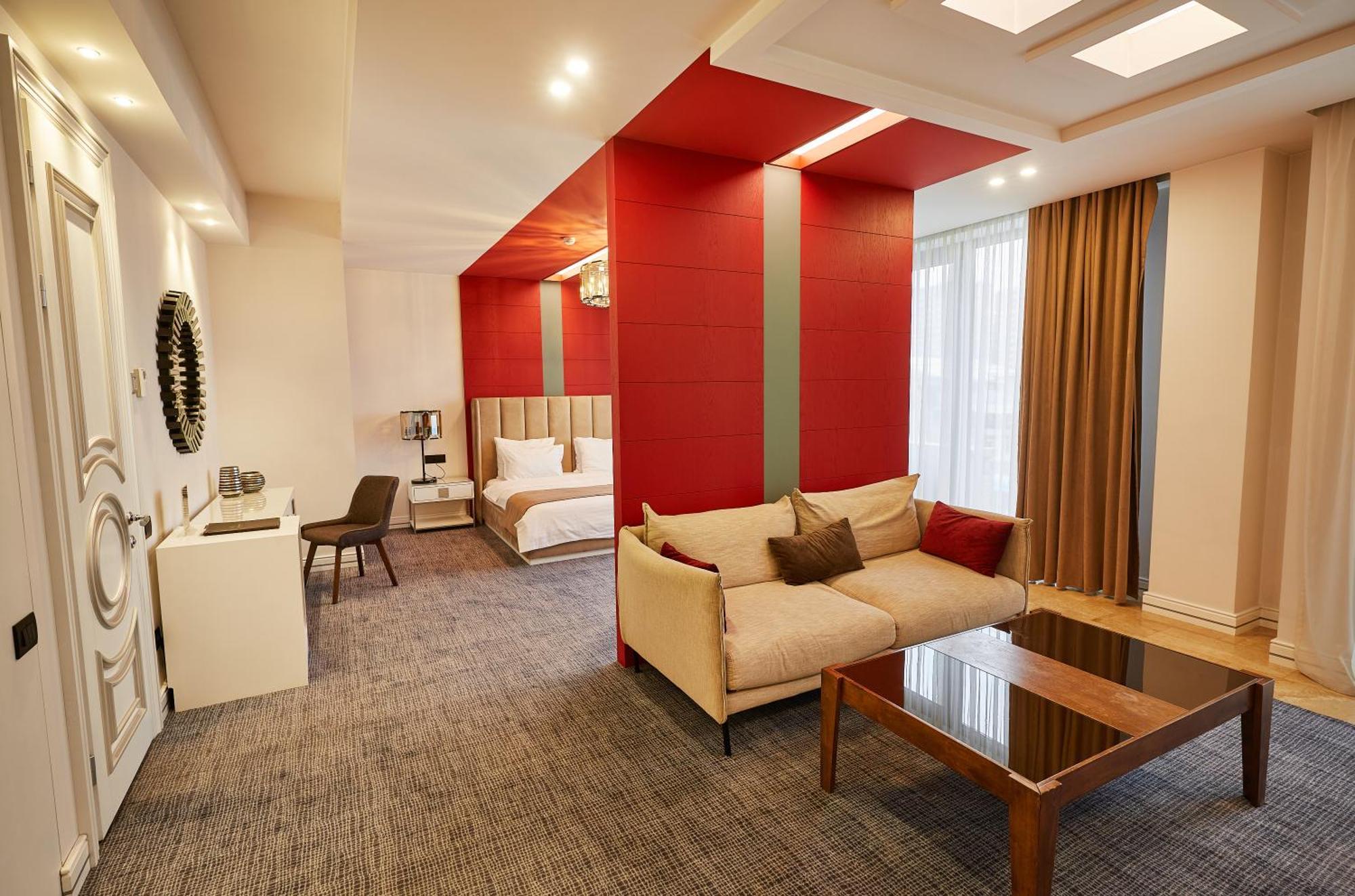 Aghababyan'S Hotel Jerevan Exteriör bild A typical studio apartment